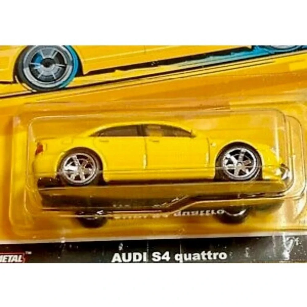 Hot Wheels Audi S4 quattro‎ HW Premium Deutschland Design 2/5 Car Culture Yellow